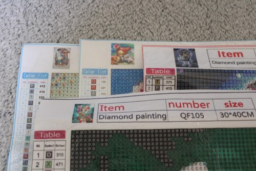 Diamond art kit set - art, tema