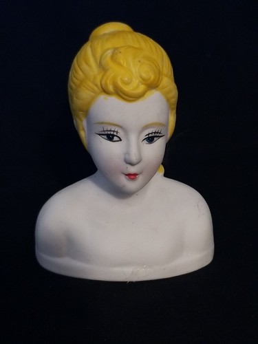 Busto mezza signora testa - , di
