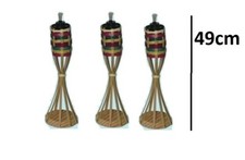 3 TORCIA FIACCOLA IN BAMBU