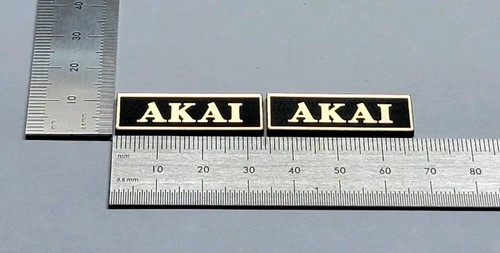 Akai speaker badge logo - badge,