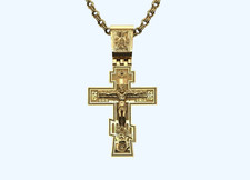 Collana con croce ortodossa in