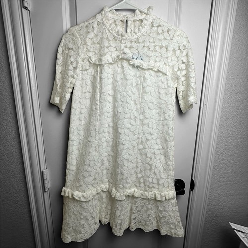 Abito cece bianco floreale - cece,