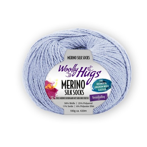 Merino seta calzini - seta, woolly