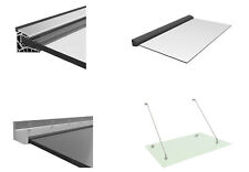 Baldacchino Vetro Freitragend