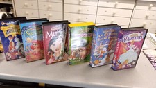 Videocassette Walt Disney lotto 6 pezzi perfette