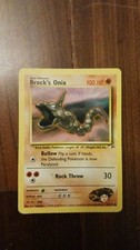 carte pokemon Brock's Onix