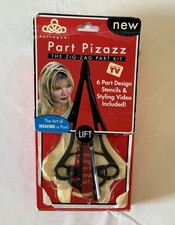 Hairagami Part Pizazz Zig-Zag