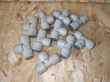 STOCK 10 PEZZI RACCORDO RAPIDO A T JOHN GUEST/DMFIT DA PULIRE COME DA FOTO