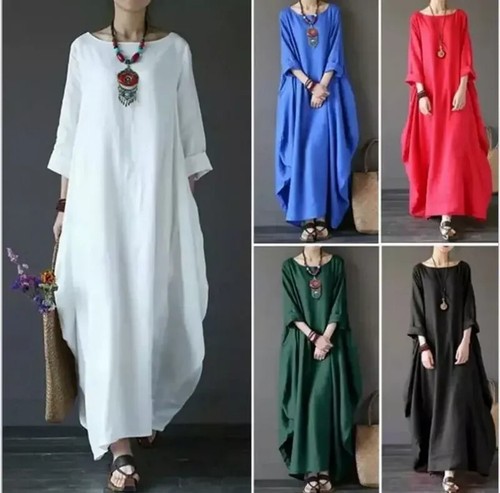 Maxi camicia donna caftano