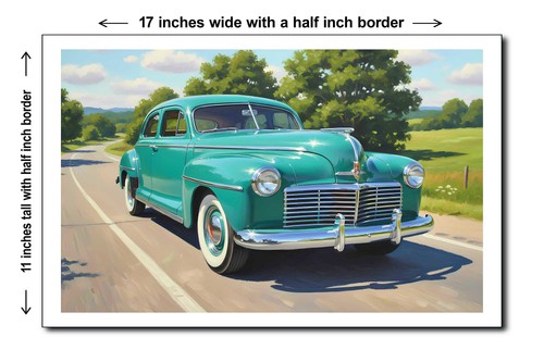 1942 desoto poster - desoto, 11x17