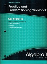Common Core Algebra 1 Teacher's Guide: Practice and Problem Solving Workbook