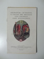 Saldatura autogena e taglio