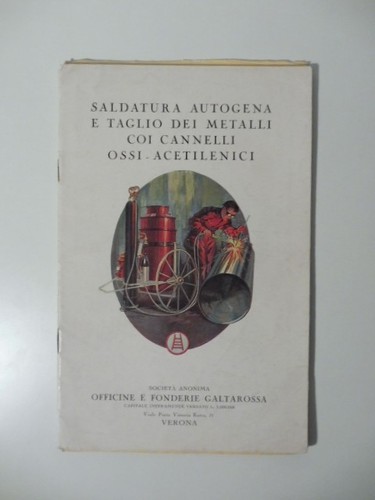 Saldatura autogena taglio - autogena, e