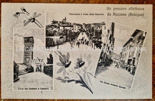 Cartolina bazzano - (bologna),
