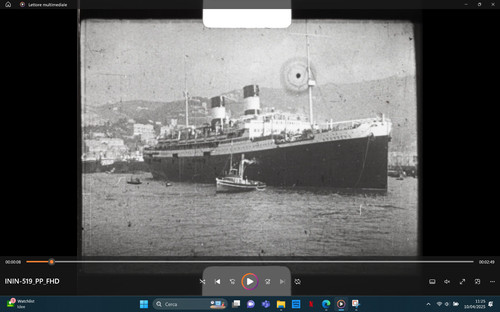 1927 video viaggio nave - 1927,