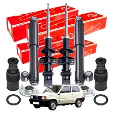 4 Ammortizzatori Speed Fiat Panda 141 4X4 1000 1100 Cuffie Supporti Cuscinetti