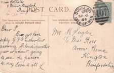 FAMILY HISTORY - POSTCARD -