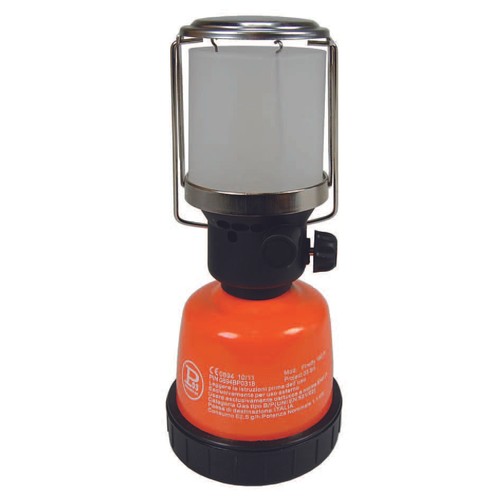 Lampada gas camping metallo - lampada,