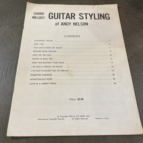 The guitar styling - the, of