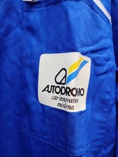 CARROZZERIA AUTODROMO MODENA , VECCHIA  tuta meccanico "FIAT, SICCAR, CAM