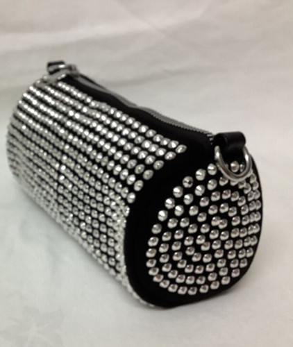 Borsa pochette bling strass