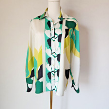 ZARA Satin Geometric Printed