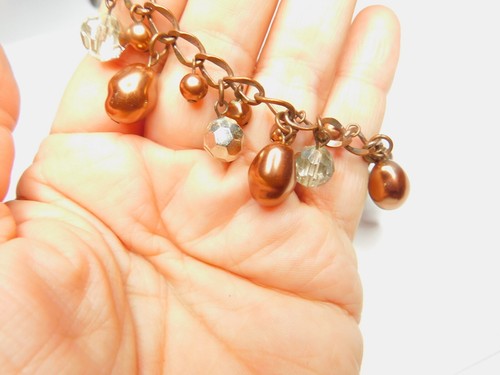 Bracciale catena perline