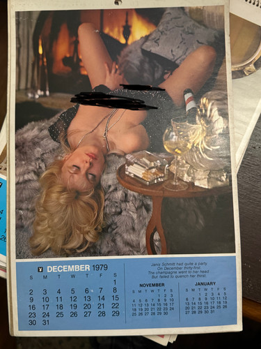 Calendario playboy 1979 - calendario,
