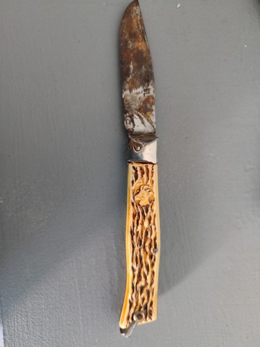 Ancien couteau poche - ancien, pliant