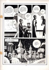 Lanciostory - Missione Pioneer - p.8 - Cossu - Tavola Originale  - 1982