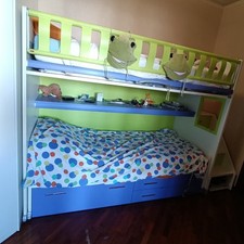 cameretta bambini 2 letti Moretti Compact 