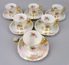 6 tazze Zimco Demitase. Rosa