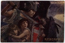 cartolina militare REDEMPTIO saccaggi