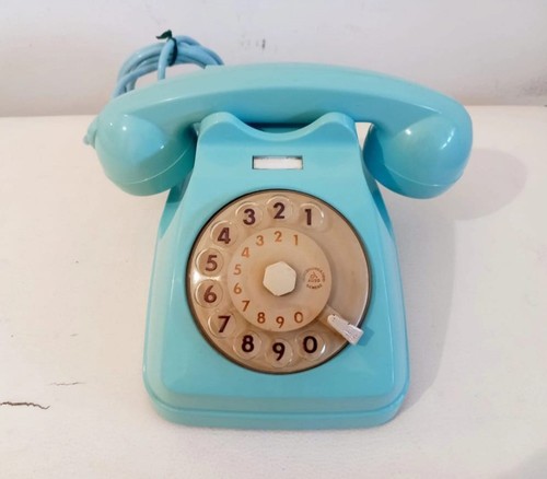Telefono disco s62 celeste - disco,