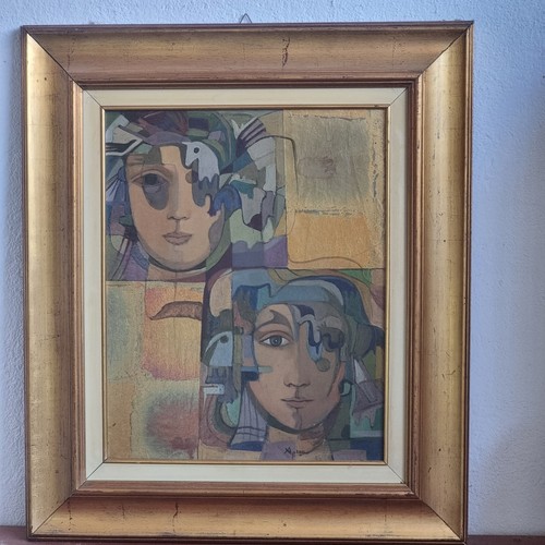 Tina aprea dipinto olio - tina,