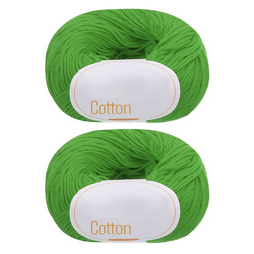 Filato cotone 2x100g - 2x100g,, verde