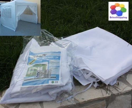 Set teli laterali - set, bianchi