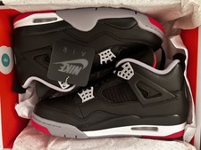 UK8 Air Jordan 4 Retro Bred