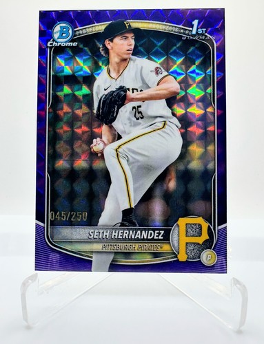 2025 bowman draft chrome seth - 2025,