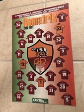 AS ROMA La Roma Giornale Rivista Maglia Scudetto Con Tutte Le Partite