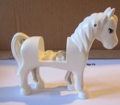 Lego 93083c01pb02 horse white - lego,