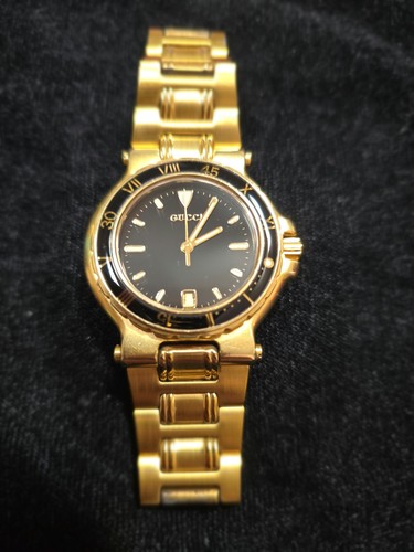 Gucci 9800 gold stainless - 9800,