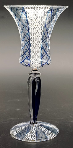 Calice ornamentale vetro - calice,