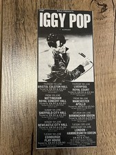 Iggy pop 1987 - original, u.k
