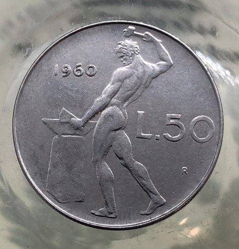 Repubblica italiana lire - italiana, 50