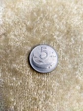 Moneta lire del 1954 - del,