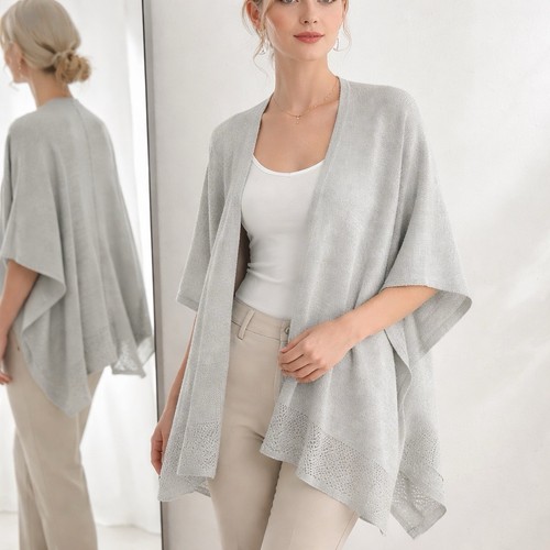 Poncho adrienne vittadini - poncho,