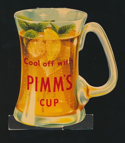 1930 pimm cup - "pimm's, vintage