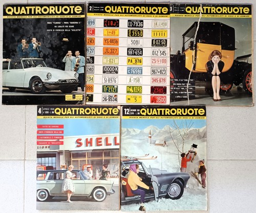 Quattroruote 1959 lotto - quattroruote,