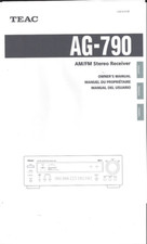 TEAC manuale di istruzioni